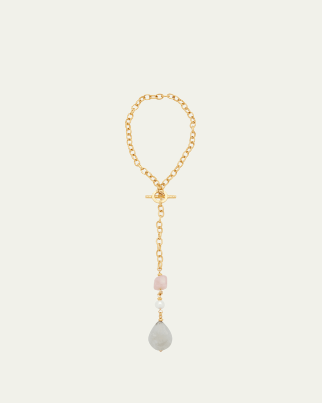24K YG Electroplated Necklac